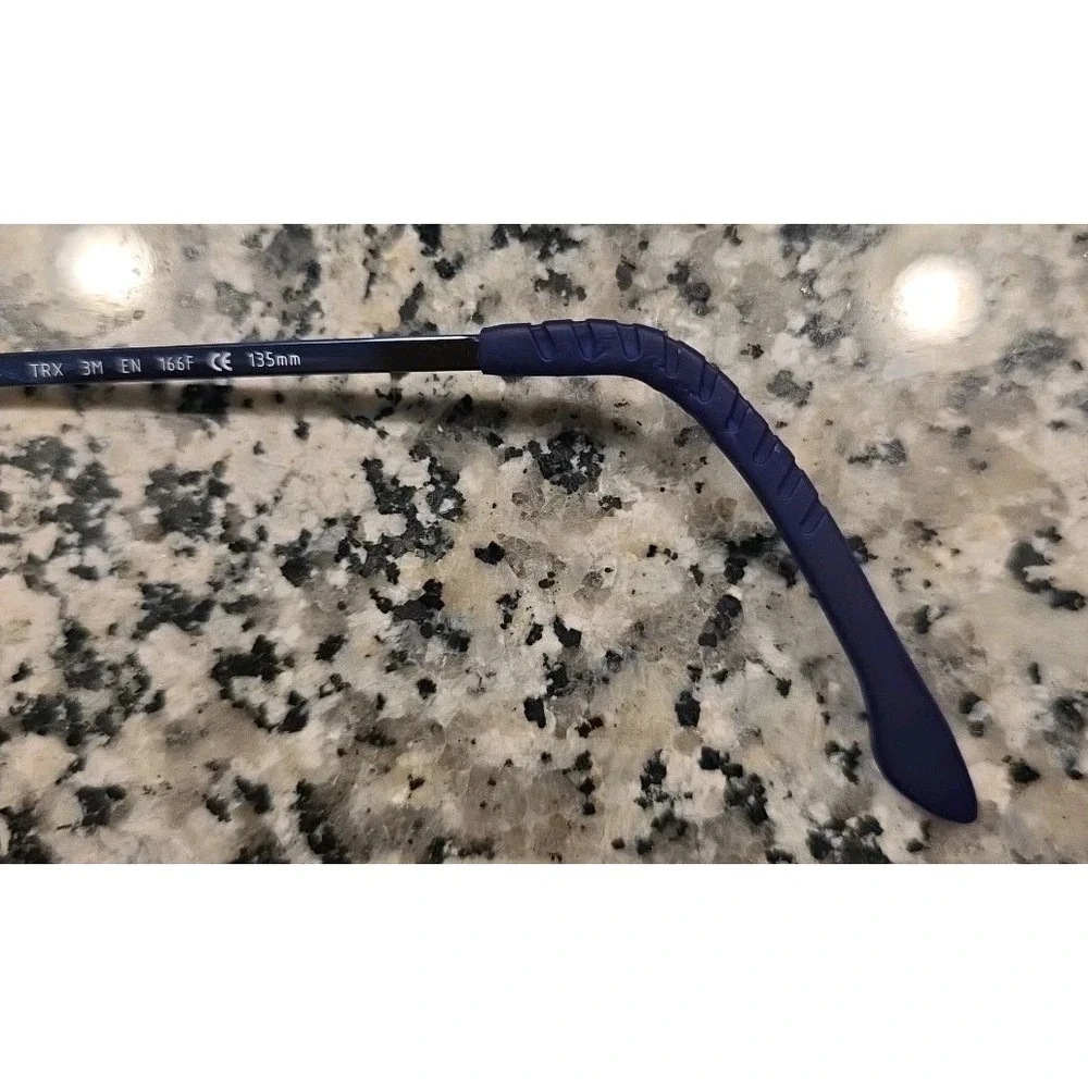 NEW 3M TRX Blue Horizon Sunglasses Occupational Rectangular Full Rim 3m‎ Z87-2+